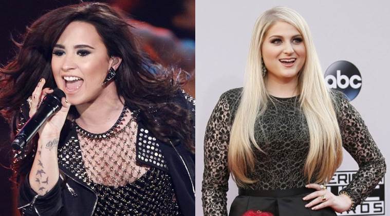 Demi Lovato, Meghan Trainor, Demi Lovato Meghan Trainor, Demi Lovato grammy, Meghan Trainor grammy, Demi Lovato, Meghan Trainor news, entertainment news
