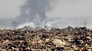 How burning rubbish at garbage landfills are injurious to health