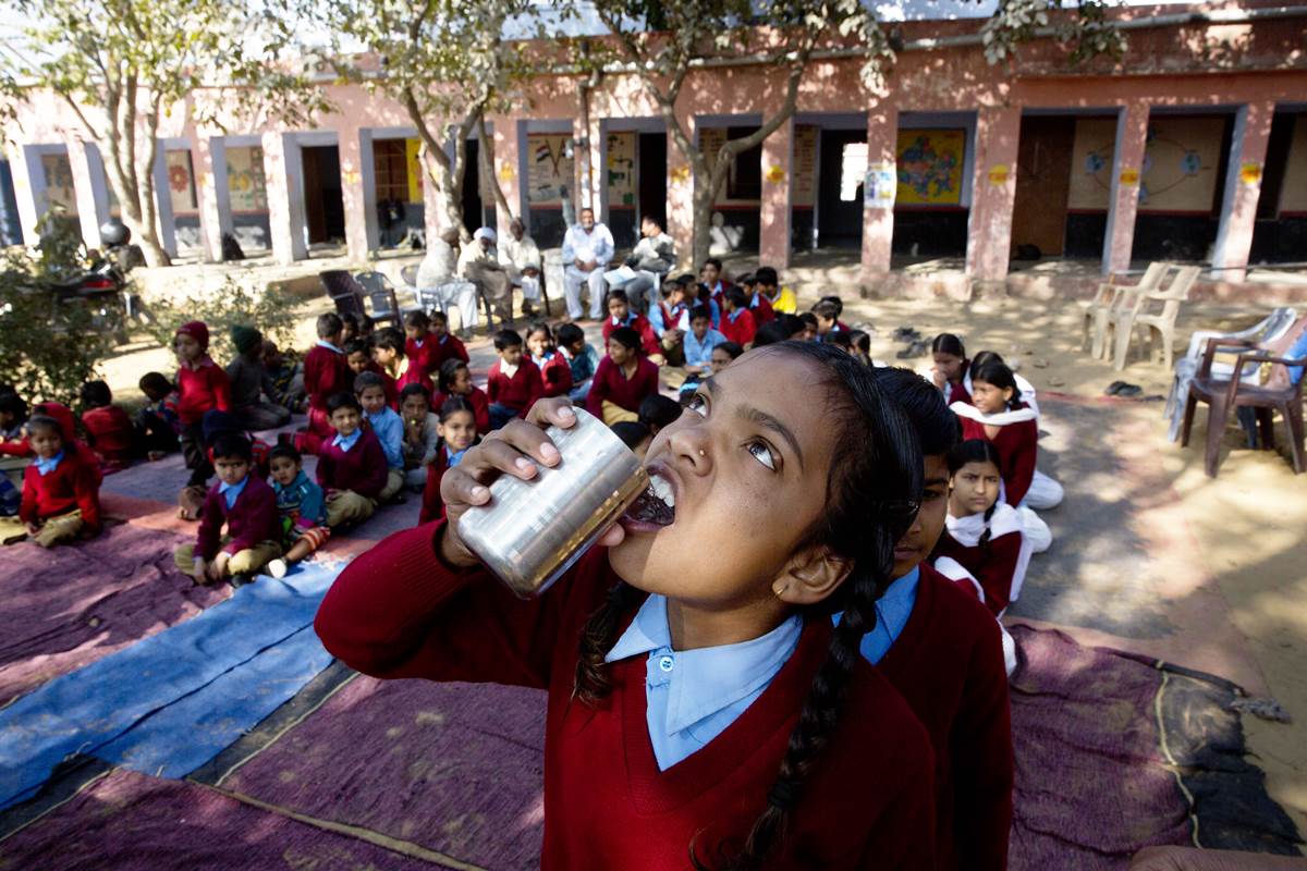 HRD, water conservation, school students, one crore liter water annually save, education news