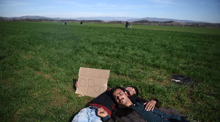 Greece migrants, Greece Macedonia, Macedonia border, Macedonia migrants, Greece Macedonia borde