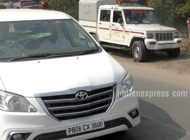 Arvind Kejriwal, Arvind Kejriwal attacked, Arvind Kejriwal car attacked, Arvind Kejriwal car, Arvind Kejriwal news, ludhiana news, india news