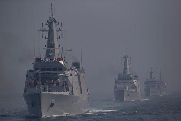 Indian navy, navy, INS Vikramaditya, INS Viraat, INS Kolkata, INS Mysore, Shivalik, Satpura, Teg, navy fleet, navy fleet Visakhapatnam, navy Visakhapatnam, Pranab Mukherjee, india news