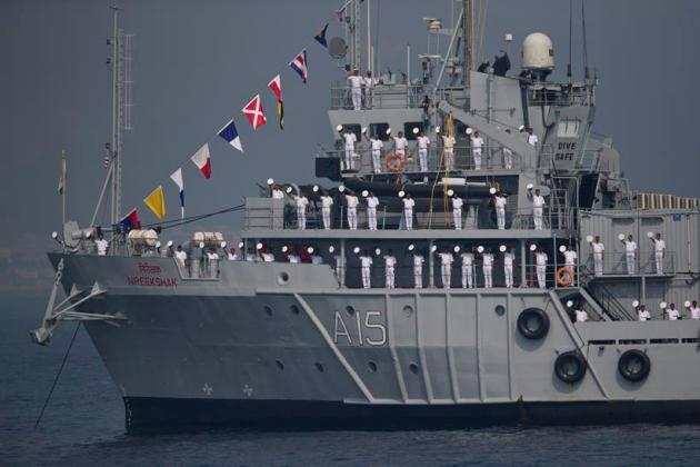 Indian navy, navy, INS Vikramaditya, INS Viraat, INS Kolkata, INS Mysore, Shivalik, Satpura, Teg, navy fleet, navy fleet Visakhapatnam, navy Visakhapatnam, Pranab Mukherjee, india news