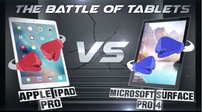 Apple iPad Pro or Microsoft Surface Pro 4? We help you decide