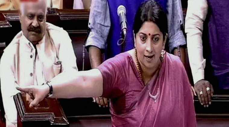 Smriti Irani, Smriti Irani JNU, JNU Smriti Irani
