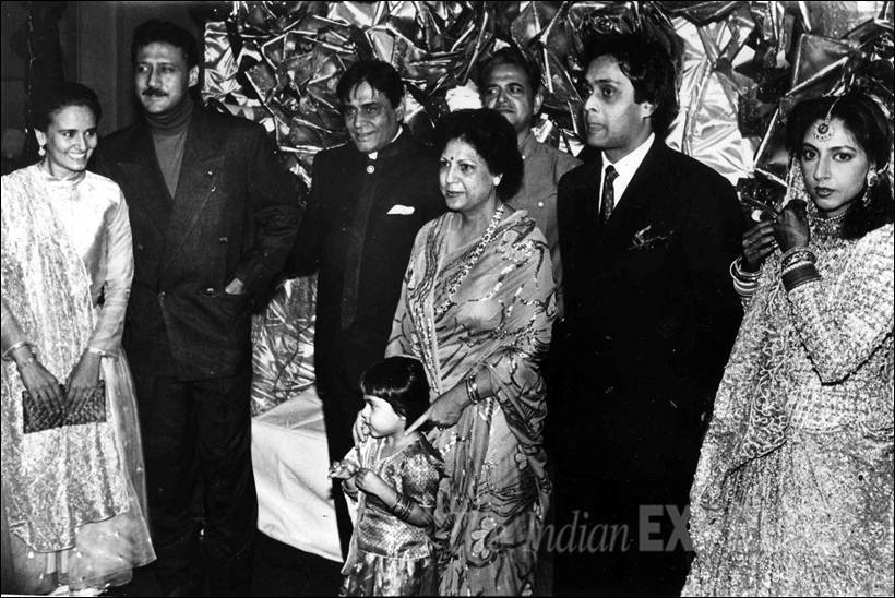 Jackie Shroff, Ayesha Shroff