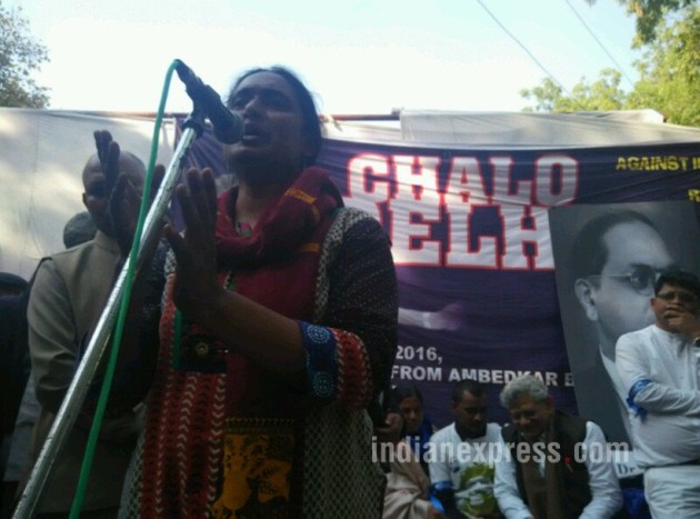 Rohith Vemula, Rohith Vemula suicide, Jantar Mantar, Rahul Gandhi, Arvind Kejriwal, Protest over Rohith Vemula Suicide, Students Protest Over Rohith Vemula Suicide, Jantar Mantar Pics, Jantar Mantar Protest Photo, Rohith Vemula Mother, Medha Patkar, Smriti Irani