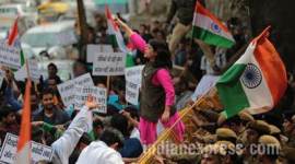 JNU, JNU protest, patiala house court, patiala house court protest, JNU protest Pics, JNU protest Photos, lawyers protest, anti national jnu, Kanhaiya Kumar, Jawarharlal Nehru University