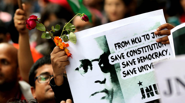 Kanhaiya Kumar, JNU, BJP, RSS, Umar Khaled, Jihadi, terrorist, jawaharlal nehru university, freedom of speech, sedition, anti-national, rahul gandhi, student politics