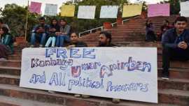 Achin Vinaik, Achin Vinaik jnu, jnu sedition, jnu protests, jnu protests news, india news, delhi news, latest news