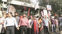 jadavpur university, jawaharlal nehru university, jnu, jnu row, jnusu leader arrest, kanhiya kumar, kolkata abvp rally, ju abvp rally stopped, kolkata news, india news, latest news, jnu news