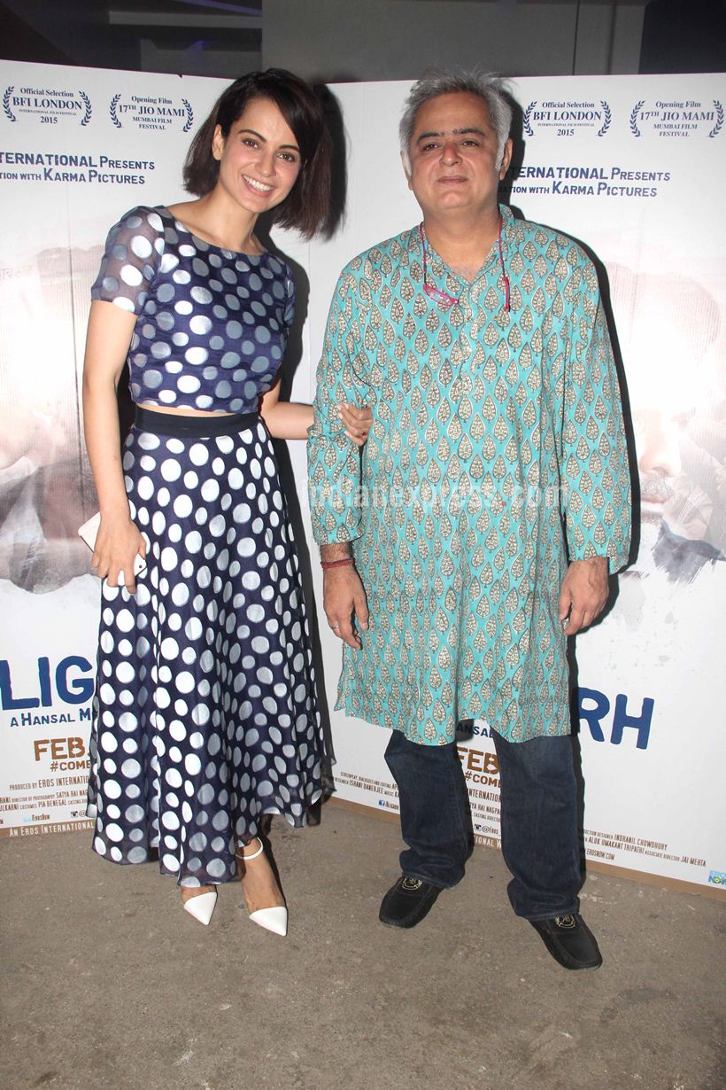 Kangana Ranaut, Hansal Mehta