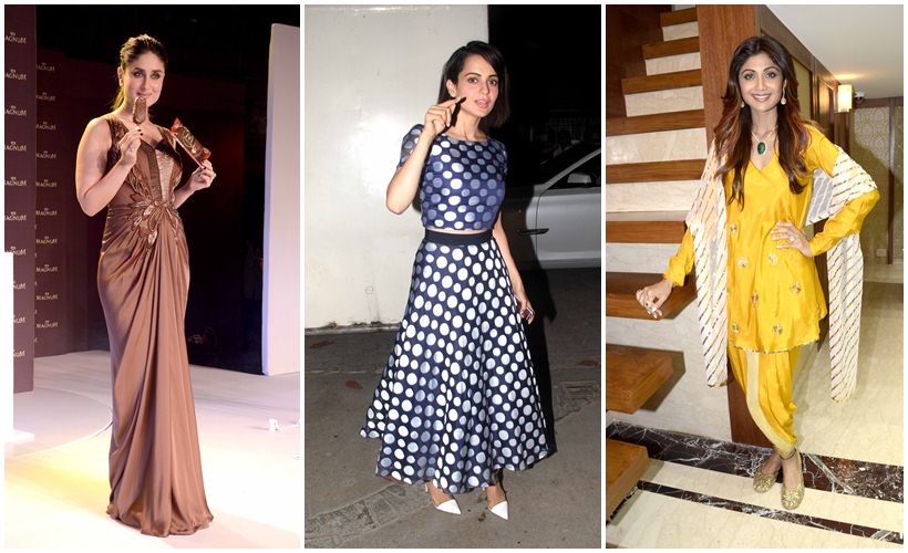 Kangana Ranaut, Kareena Kapoor, Shilpa Shetty