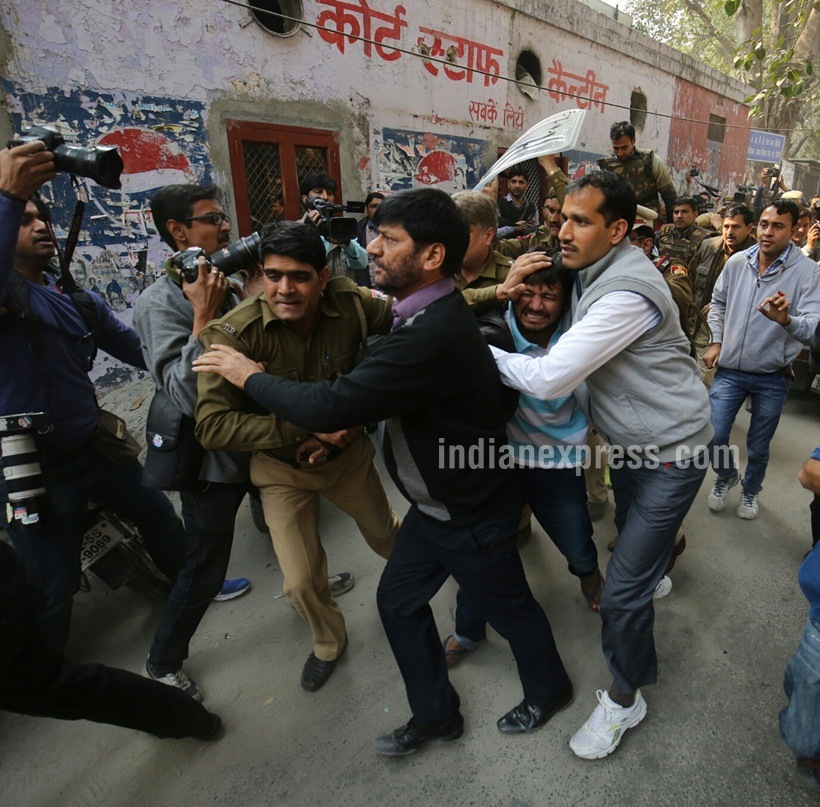 Kanhaiya Kumar, Kanhaiya Kumar Arrested, Kanhaiya Kumar Sent to judicial custody, JNU, JNU row, Kanhaiya Kumar JNU row, JNUSU president Kanhaiya Kumar, Patiala House Court, Kanhaiya Kumar Pics, Kanhaiya Kumar Photos