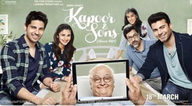 kapoor & sons, kapoor and sons, alia bhatt, sidharth malhotra, fawad khan, kapoor & sons poster, rishi kapoor, rachna pathak shah, rajat sharma, kapoor & sons release, kapoor & sons poster, kapoor & sons trailer launch, kapoor & sons trailer release, entertainment news