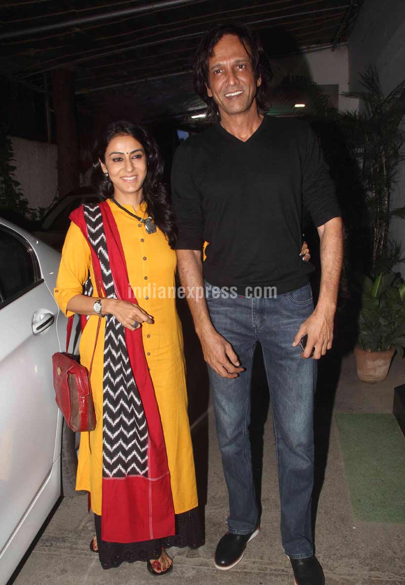 Manoj Bajpayee, Aligarh, Tabu, Shriya Saran, Radhika Apte, Rajkummar Rao, Kay Kay Menon, Jackky Bhagnani, Aligarh screening, Manoj Bajpayee Tabu, Aligarh special screening, Aligarh screening pics