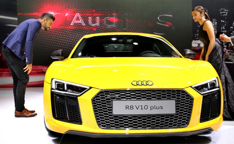 Auto Expo 2016, Auto Expo 2016 photos, auto expo 2016 images, auto expo images, virat kohli, kohli, virat kohli images, alia bhatt, alia bhatt images, alia bhatt photos, auto expo venue, auto expo bikes, auto expo cars, auto expo news
