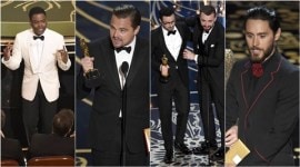 Oscars, Oscars 2016, Oscars Memorable Moments, Leonardo Dicaprio, Leonardo Dicaprio Wins, Leonardo Dicaprio Wins Oscars, Leonardo Dicaprio The Revenant, The Revenant, Oscars 2016 Memorable Moments, Chris Rock, Stacey Dash, Jared Leto, Sam Smith, Alejandro G. Inarritu, Oscars pics, Oscars photos