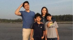 Latest picture of Madhuri Dixit with her sons, look how grown up they are