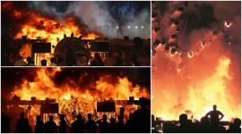 fire at make in india, make in india fire, make in india, make in india week, make in india mumbai fire, make in india stage fire, mumbai fire, mumbai fire yesterday, mumbai fire photos, mumbai make in india photos, make in india week photos