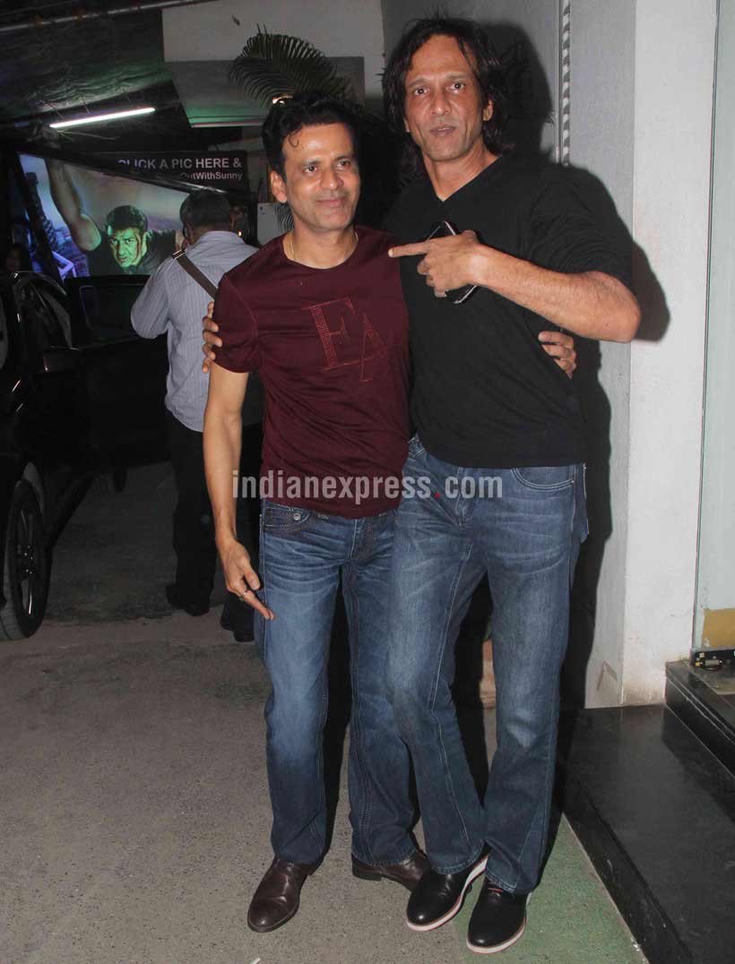 Manoj Bajpayee, Aligarh, Tabu, Shriya Saran, Radhika Apte, Rajkummar Rao, Kay Kay Menon, Jackky Bhagnani, Aligarh screening, Manoj Bajpayee Tabu, Aligarh special screening, Aligarh screening pics
