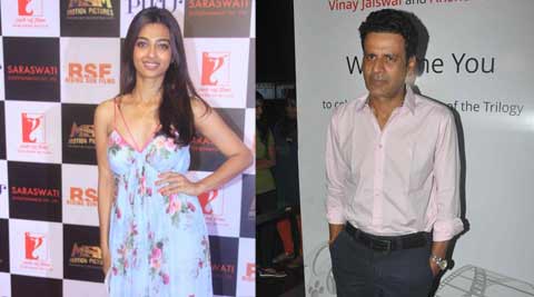 Neha Sarma Sex - Manoj Bajpayee, Radhika Apte in Shirish Kunder's short film | Entertainment  News,The Indian Express