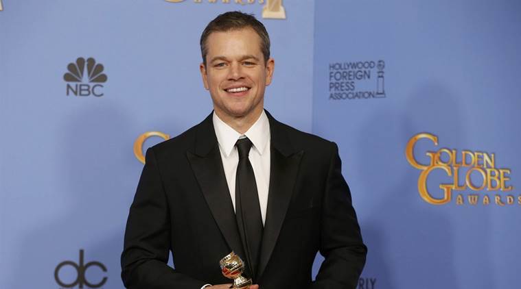 I Don T Deserve The Oscar Matt Damon Entertainment News The Indian Express