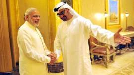 uae, pm modi, modi news, india uae, uae prince india, saudi prince in india, modi saudi prince, saudi prince visits india, india news