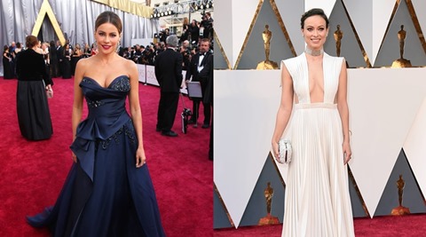 From Sofia Vergara to Olivia Wilde: Plunging necklines rule on Oscar ...