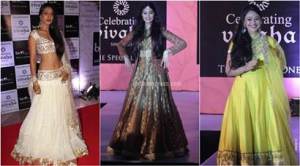 TV bahus Nia Sharma, Digangana, Disha Vakani on ramp