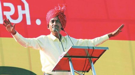 Alpesh Thakor, gaushala protest, gaushala and panjrapole managements, Deesa guashala protest, Banaskantha, Gujarat news, indian express news