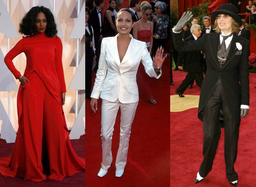 Diane Keaton, Angelina Jolie, Anne Hathaway, Solange Knowles