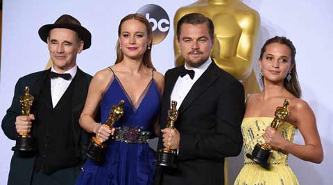 Oscars 2016, Oscars 2016 winners, Academy Awards, Priyanka Chopra, Alicia Vikander, Spotlight, The Big Shot, The Revenant, Spotlight