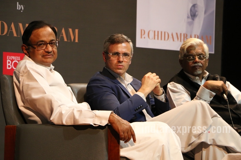 chidambaram, p chidambaram, chidambaram book launch, Standing Guard chidambaram, Standing Guard book launch, chidambaram indian express column, indian express chidambaram columns, across the aisle chidambaram, hidambaram, JNU row, Chidambaram JNU, JNU chidambaram, Chidambaram book, congress