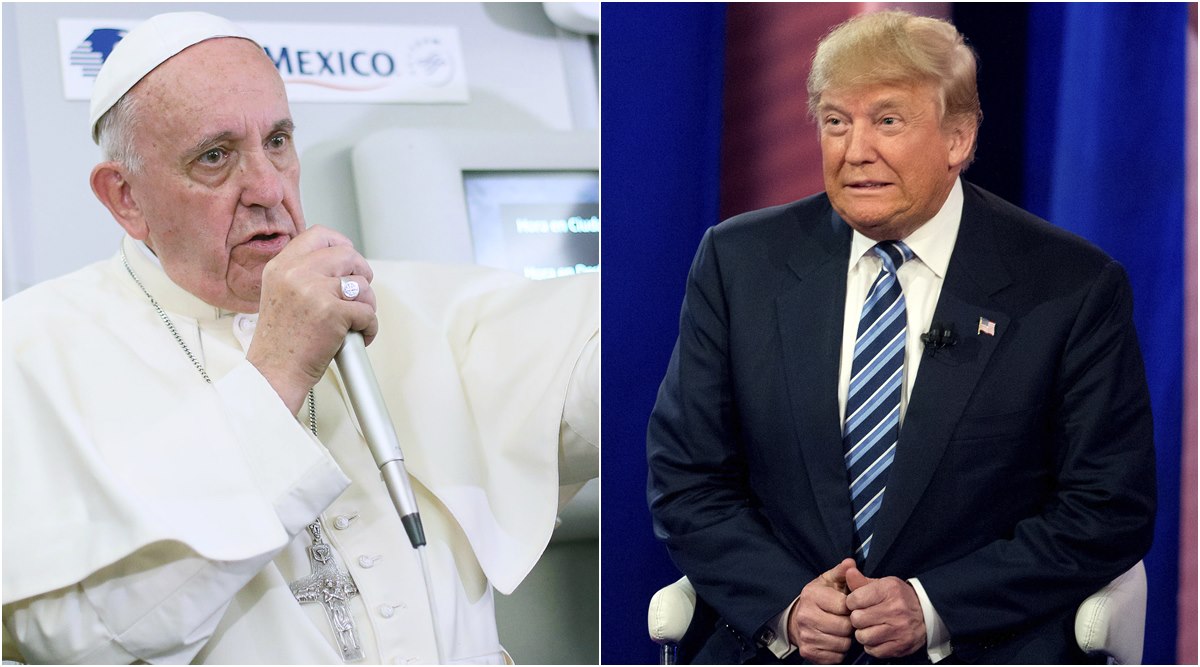 pope, trump, vatican visit, indian express, sistine chapel