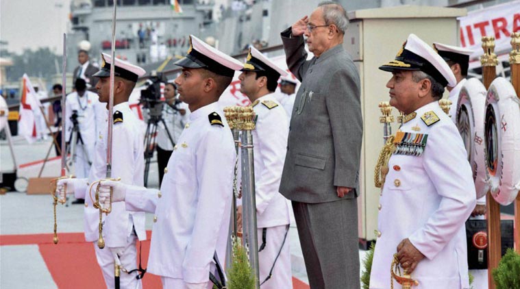 india, indian navy, navy, navy india, indian navy fleet, international fleet review, india fleet review, pranab mukherjee, india supreme commander, indian news