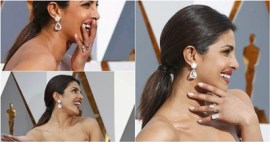 priyanka chopra, oscars 2016, priyanka chopra jewellery, priyanka chopra red carpet, priyanka chopra oscars, priyanka chopra oscars 2016, priyanka chopra oscars pics, priyanka chopra oscars pictures, lady gaga, lady gaga pics, lay gaga red carpet, lady gaga photos, lady gaga oscars, entertainment