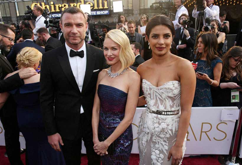 Oscars 2016, Priynaka Chopra, Priyanka Chopra Naomi Watts, Priyanka Oscars 2016