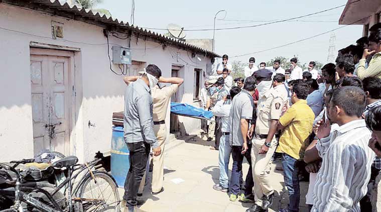 In Pune Sunday. Grandfather was looking for boy. (Express Photo)