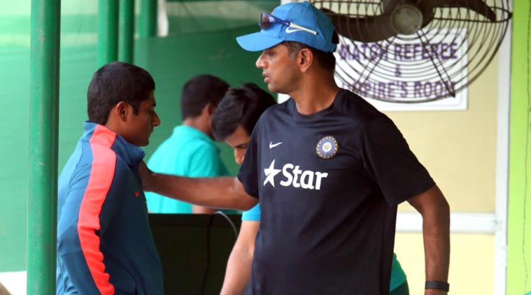 Image result for rahul dravid with under 19