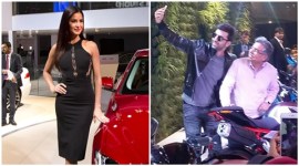 Ranbir Kapoor, Katrina kaif, Katrina ranbir, ranbir Katrina, ranbir Katrina news, auto expo delhi, auto expo 2016, auto expo 2016 news, Jagga Jasoos, Jagga Jasoos cast, ranbir Katrina film, entertainment news