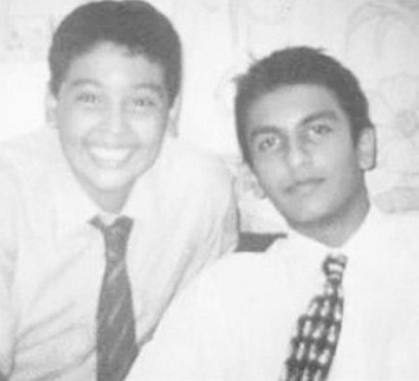 ranveer singh, ranveer singh childhood picture
