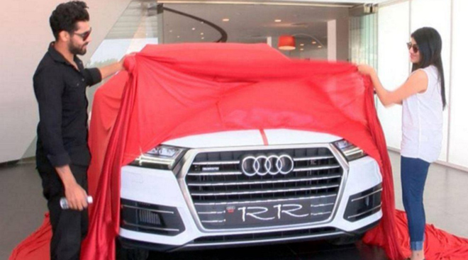 Ravindra Jadeja, Jadeja, ravindra jadeja audi, jadeja audi, Ravindra Jadeja engagement, Jadeja engagement, Reeva Solanki, jadeja marriage, Jadeja marriage images, jadeja engagement images, reeva solanki images, cricket images, cricket