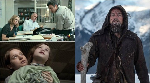 oscars, oscars 2016, oscar awards 2016, the academy awards, oscar awards nominations, oscar best film nomination, best film nomination, The Revenant, Room, Spotlight, Mad Max: Fury Road, The Martian, The Big Short, Bridge of Spies, Brooklyn, entertainment news