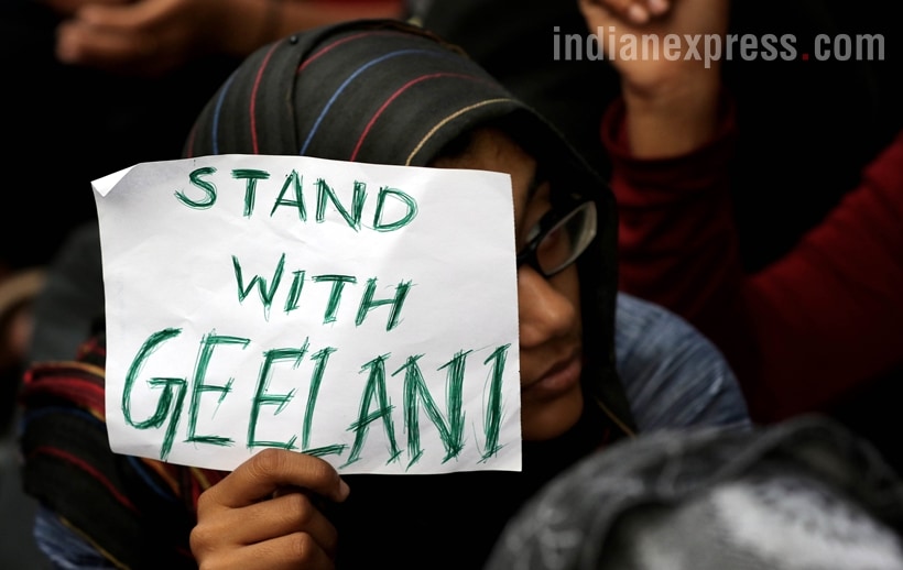jnu, jnu protest, jnu protest photos, jnu news, jnu photos, jnu latest news, jnu president, jnusu president, jnusu, kanhaiya kumar, kanhaiya kumar release, kanhaiya kumar arrest,kanhaiya kumar hearing, delhi protests, delhi protest photos, jantar mantar, india news