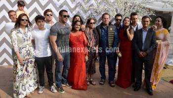 Sangita Bijlani Porn Sex - Arpita Khan's baby shower, brother Salman Khan with Sangeeta Bijlani, see  pics | Entertainment Gallery News,The Indian Express