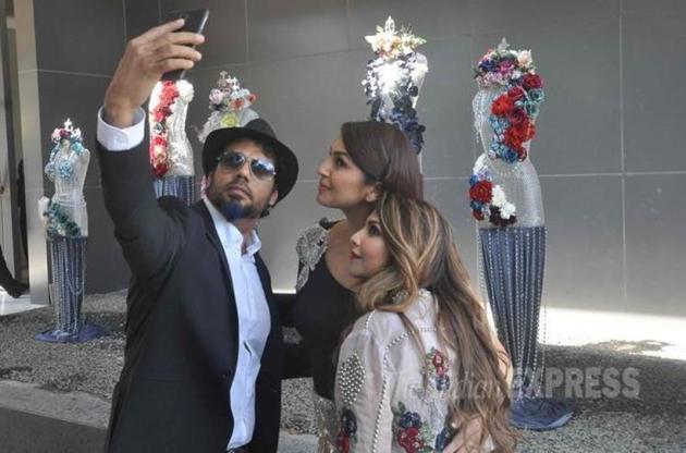 Huma Qureshi, Karishma Tanna, Mandira Bedi, Elli Evram, Gautam Gulati, Rashmi Nigam, Falguni and SHane creation