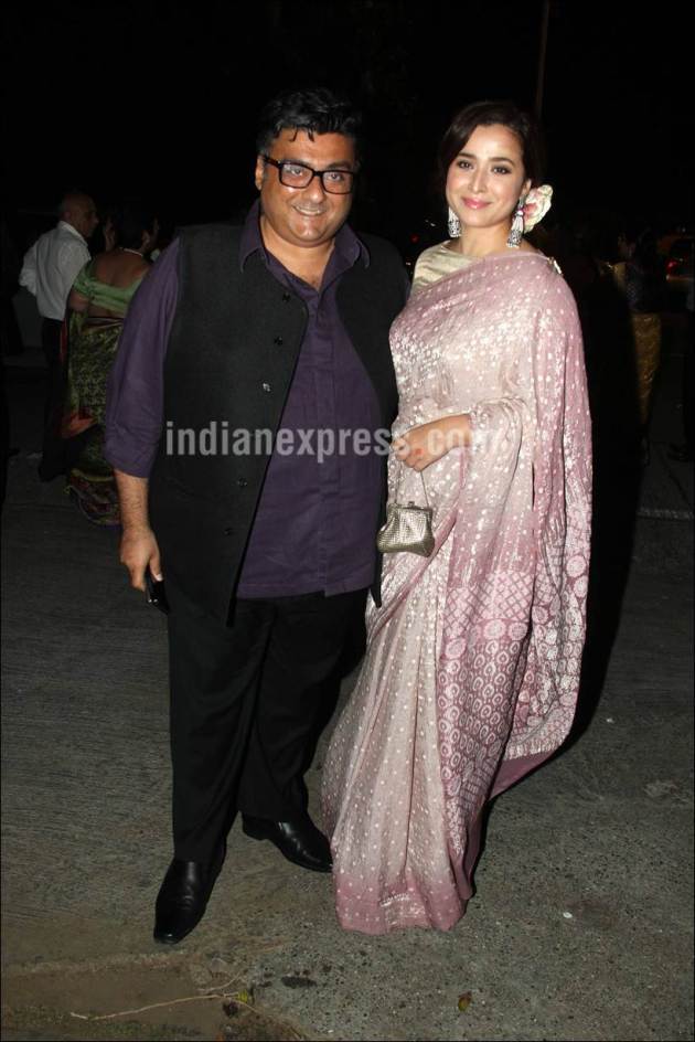 Kangana Ranaut, Simi Garewal, Kangana Ranaut Pics, Kangana Ranaut saree, Simone Singh, Shobhaa De, Shobhaa De daughter Reception, Arundhati De, Sahil Seth, Lillete Dubey