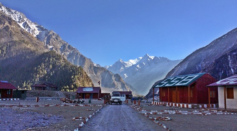 SSB border outpost in Gunji. (Source: Abhimanyu Chakravorty)