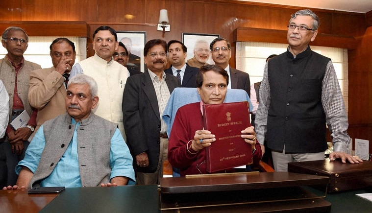 Railway budget, rail budget, suresh prabhu, rail budget 2016